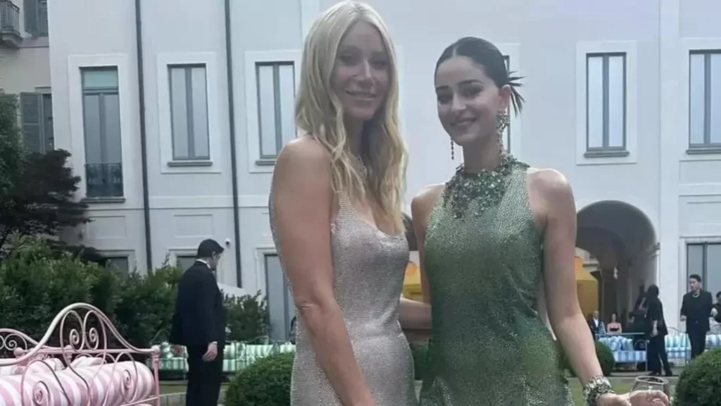 Ananya even met Hollywood star Gwyneth Paltrow.