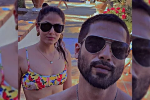 Shahid and Mira Kapoor are enjoying a UK vacation with their kids.