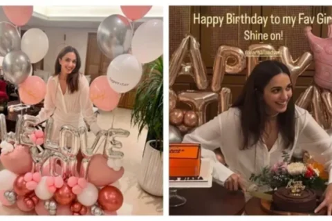 Sidharth Malhotra and friends shared pictures and videos from Kiara Advani’s home birthday celebration.